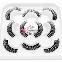 Gene false tip banda 5 perechi Amelie 3D Luxury Reutilizabile curbura DD Cod K002